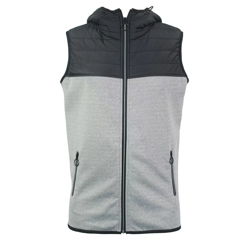 Unisex Customized Autumn Warm Light Weight Polar Fleece Padding Vest